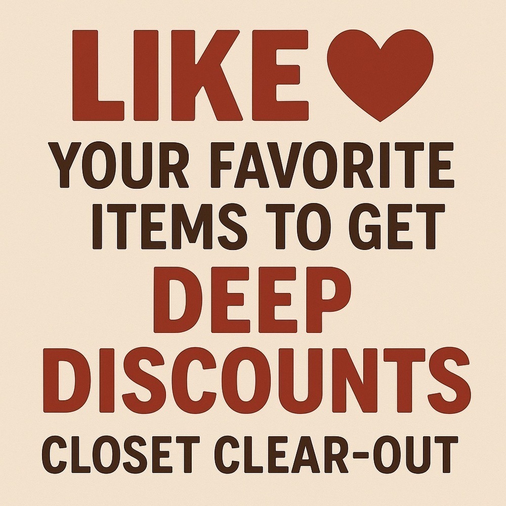 ⚠️DEEP DISCOUNTS⚠️